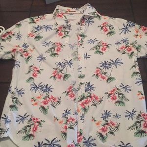 Cactus man short sleeve button down